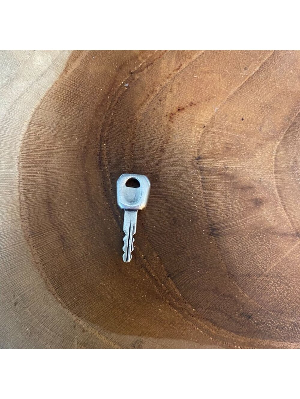 RETIRED James Avery Car Key Charm, Sterling Silver